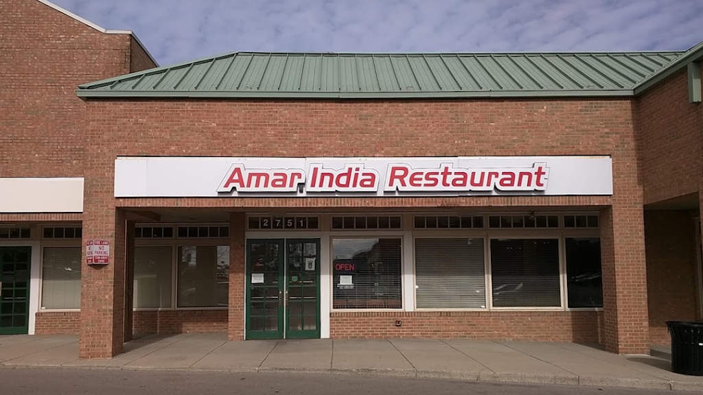 Amar India Restaurant | restaurant | 2751 Miamisburg Centerville Rd, Dayton, OH 45459, USA | 9374399005 OR +1 937-439-9005