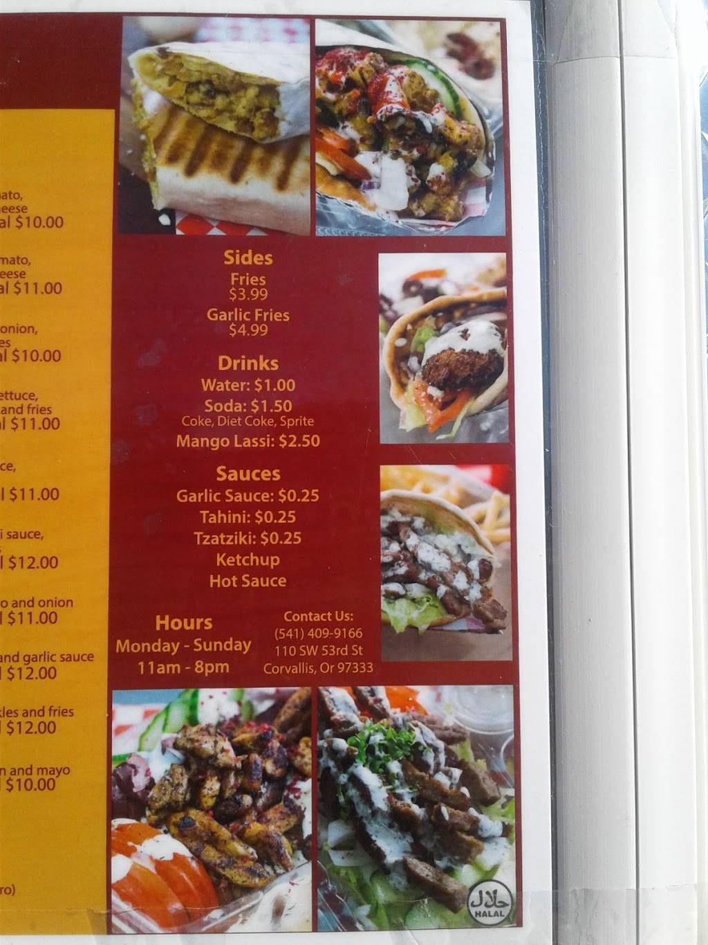 The Chickpea | restaurant | Unnamed Road, Corvallis, OR 97330, USA | 5419083888 OR +1 541-908-3888