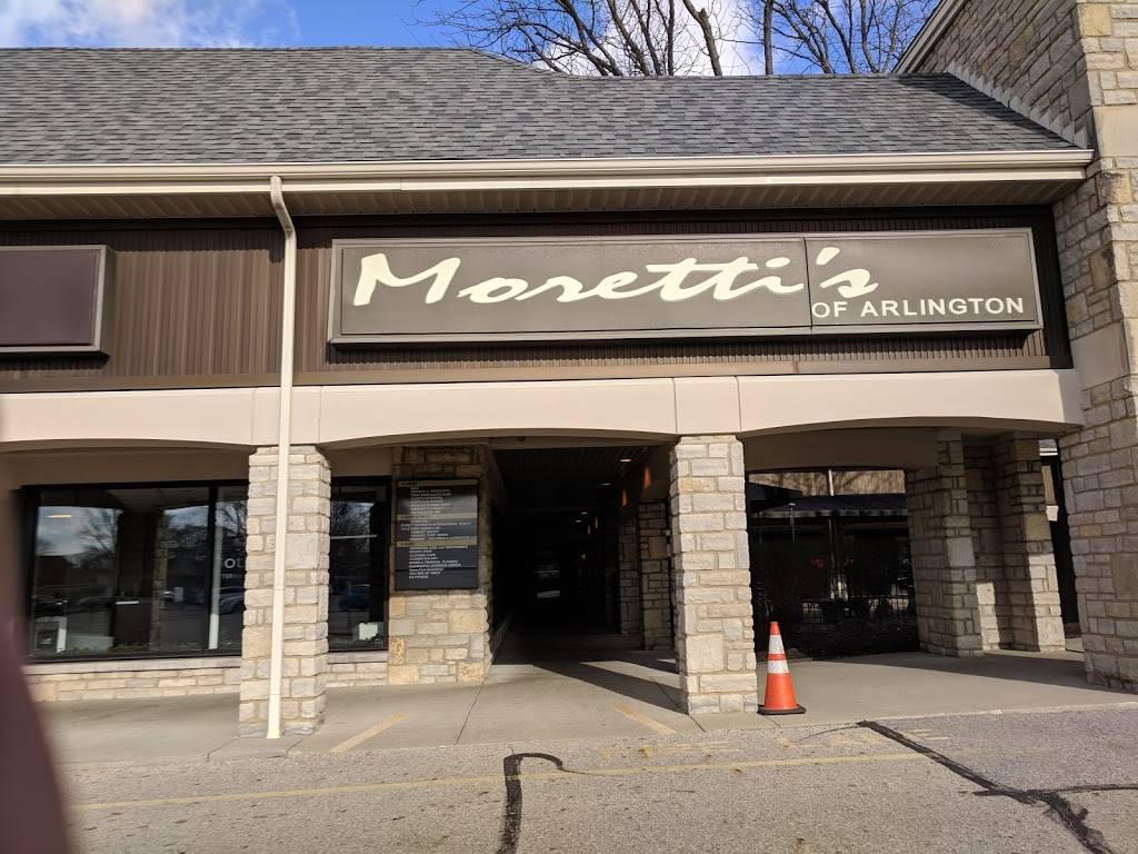 Morettis of Arlington | restaurant | 2124 Tremont Center, Upper Arlington, OH 43221, USA | 6144862333 OR +1 614-486-2333