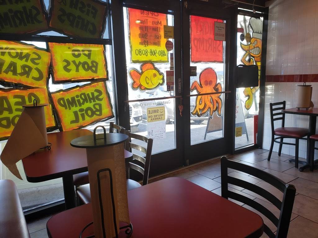 Angry Shrimp Shack | restaurant | 827 S Rural Rd, Tempe, AZ 85281, USA | 4809688080 OR +1 480-968-8080