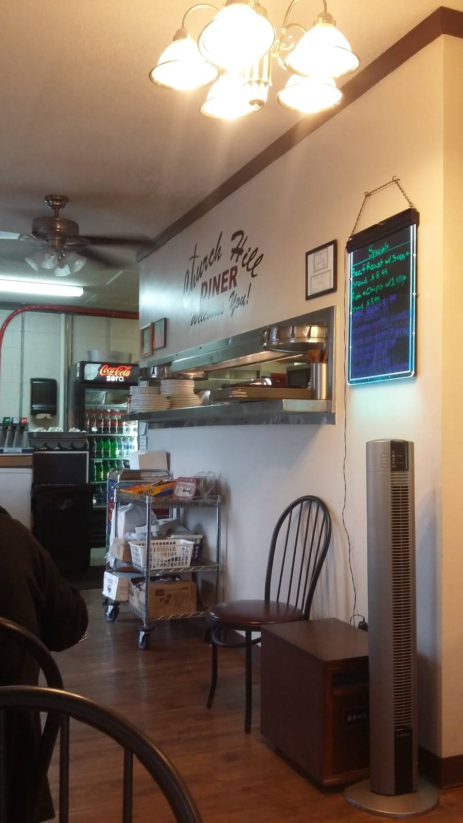 Church Hill Diner | restaurant | 506 E Main Blvd, Church Hill, TN 37642, USA | 4233575557 OR +1 423-357-5557