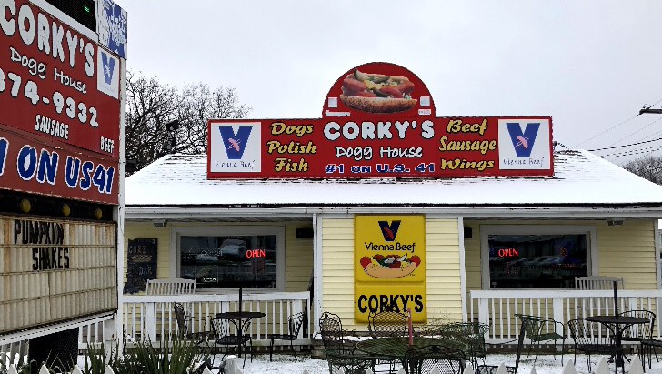 Corkys Dogg House | restaurant | 12421 Wicker Ave, Cedar Lake, IN 46303, USA | 2193749332 OR +1 219-374-9332