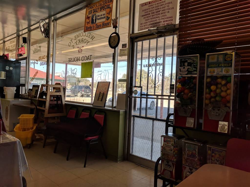 Yorkys Taco House | restaurant | 5418 W Military Dr, San Antonio, TX 78242, USA | 2106709061 OR +1 210-670-9061