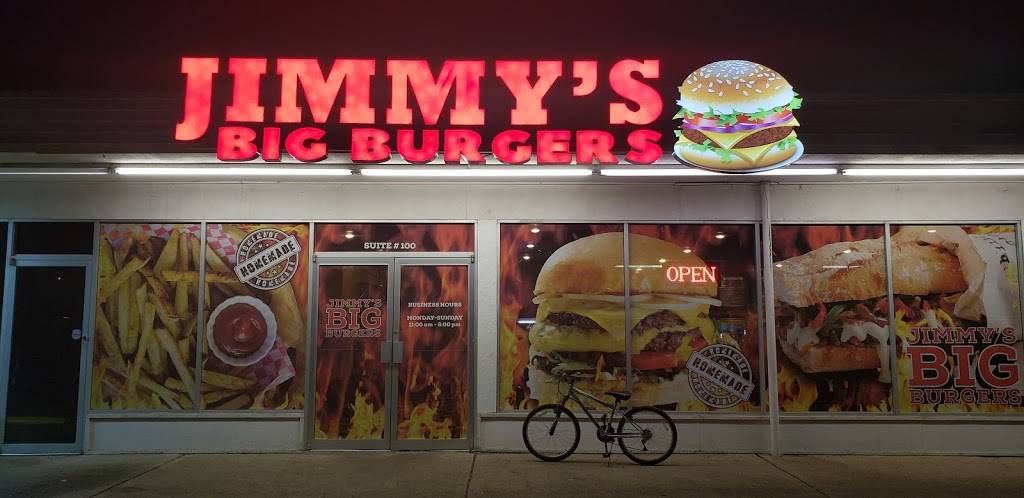 JIMMYS BIG BURGERS | restaurant | 2500 E Abram St #100, Arlington, TX 76010, USA | 8174229662 OR +1 817-422-9662