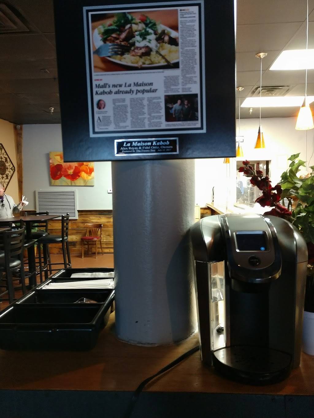 La Maison Kabob | restaurant | 1243 Fulton Mall, Fresno, CA 93721, USA | 5597217232 OR +1 559-721-7232