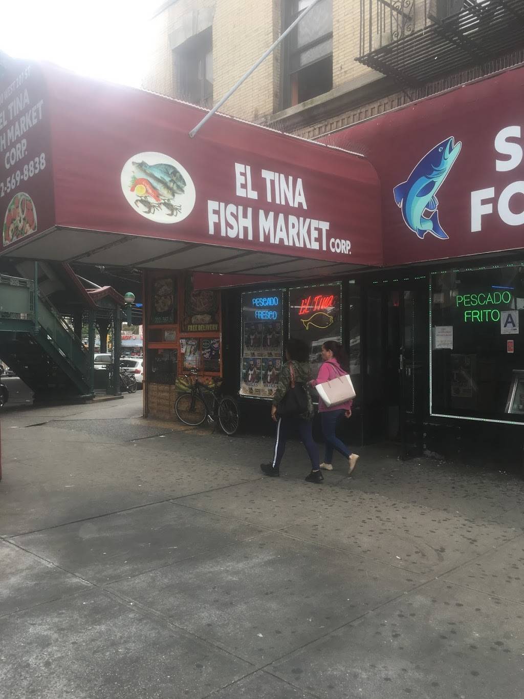 Tina Fish Market | restaurant | 500 W 207th St, New York, NY 10034, USA | 2125675031 OR +1 212-567-5031