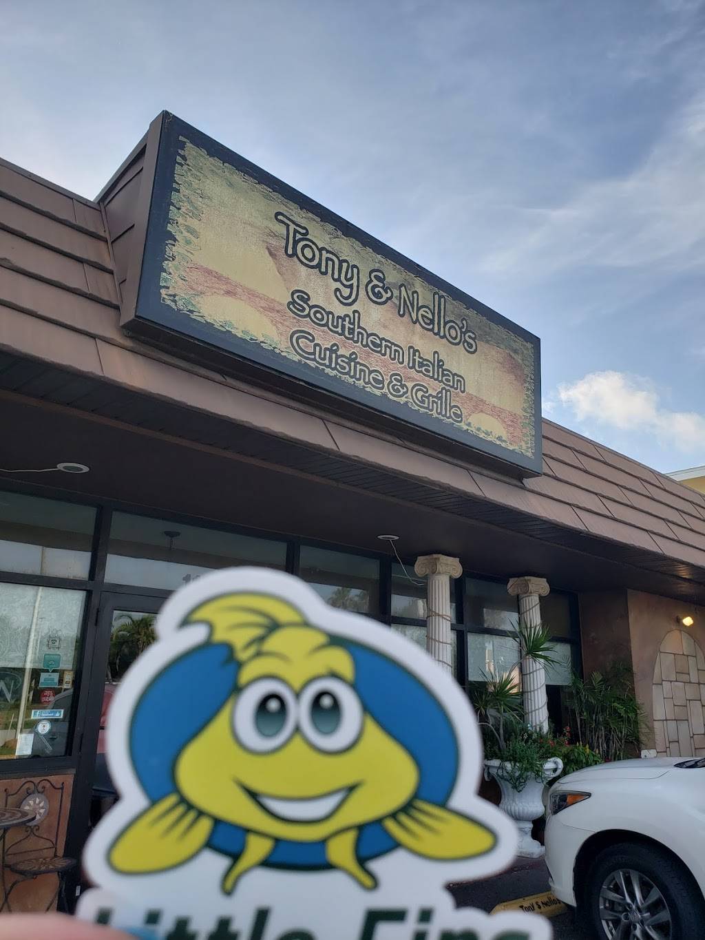 Tony & Nellos Southern Italian Cuisine | restaurant | 1136 Pinellas Bayway S, Tierra Verde, FL 33715, USA | 7278673577 OR +1 727-867-3577