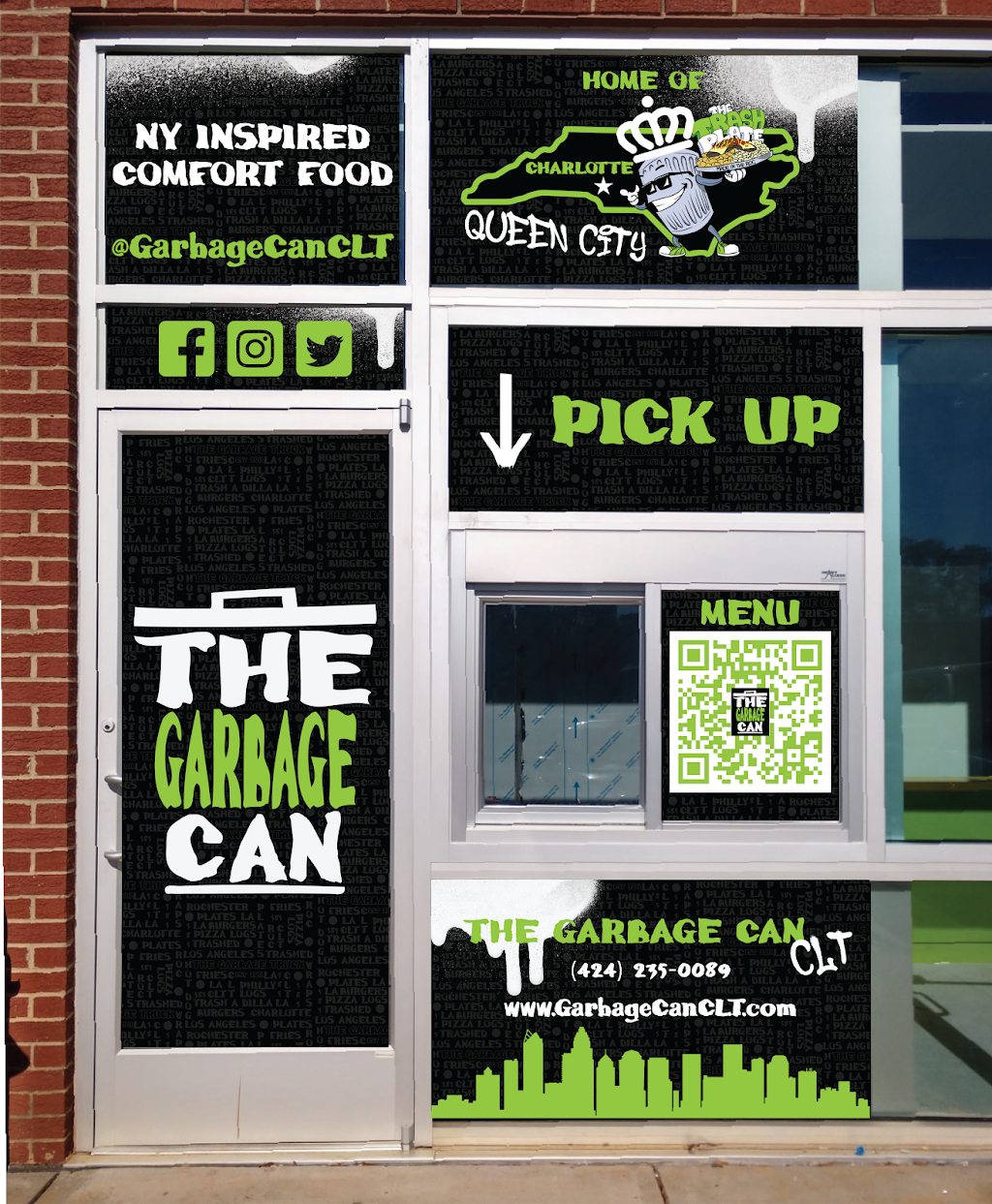 The Garbage Can | restaurant | 1540 West Blvd Unit 103, Charlotte, NC 28203, USA | 4242350089 OR +1 424-235-0089