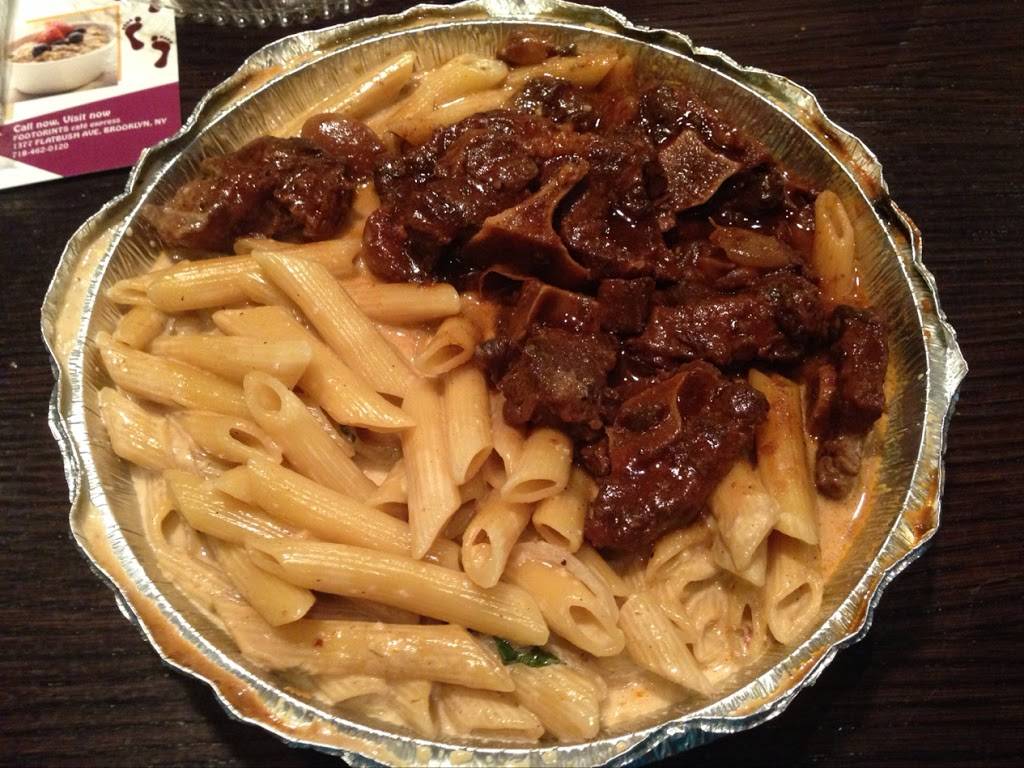 Footprints Cafe Express | restaurant | 1377 Flatbush Ave, Brooklyn, NY 11210, USA | 7184620120 OR +1 718-462-0120