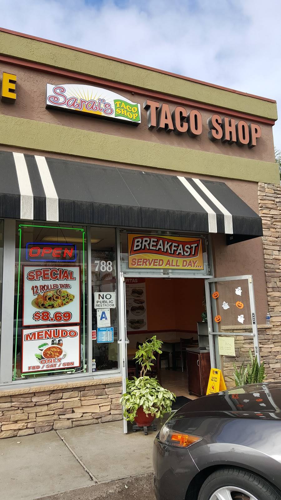Sarais Taco Shop | restaurant | 788 Broadway, Chula Vista, CA 91911, USA | 6194271709 OR +1 619-427-1709