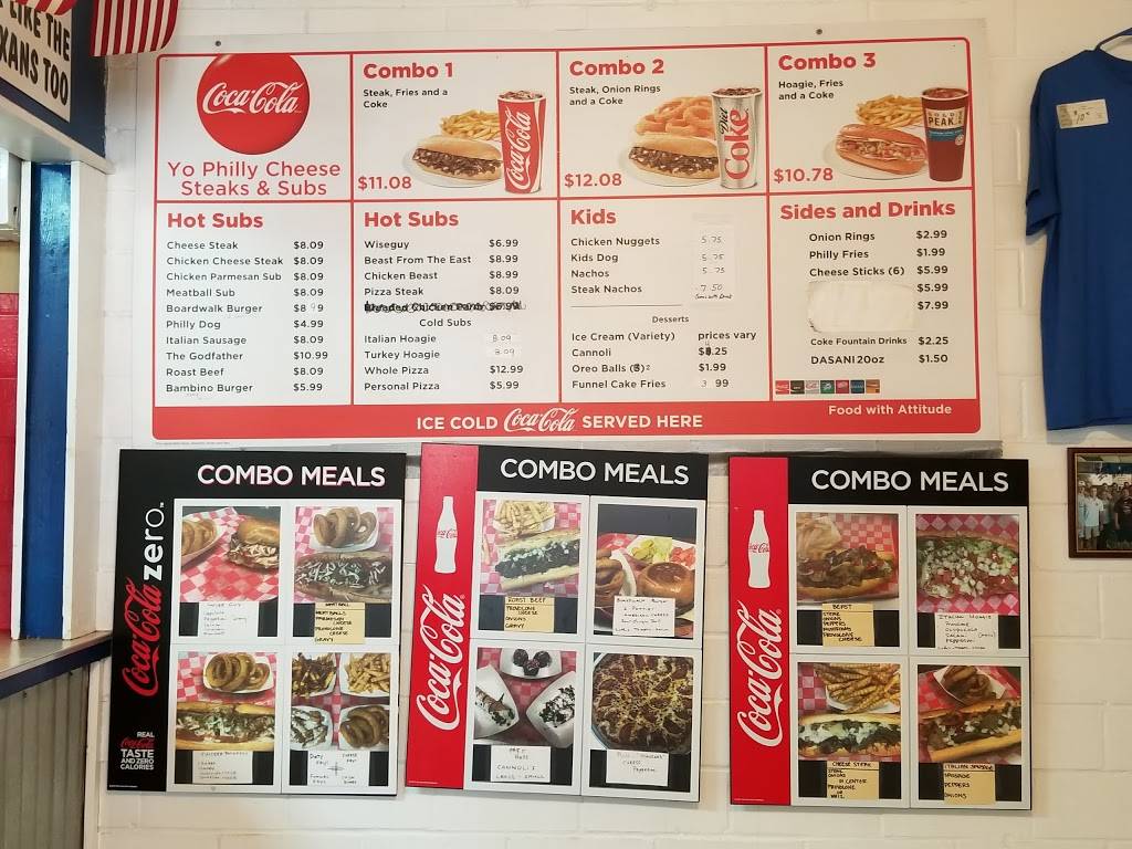 Yo Philly Cheese Steaks | restaurant | 3314 Surfside Blvd, Corpus Christi, TX 78402, USA | 3614528750 OR +1 361-452-8750