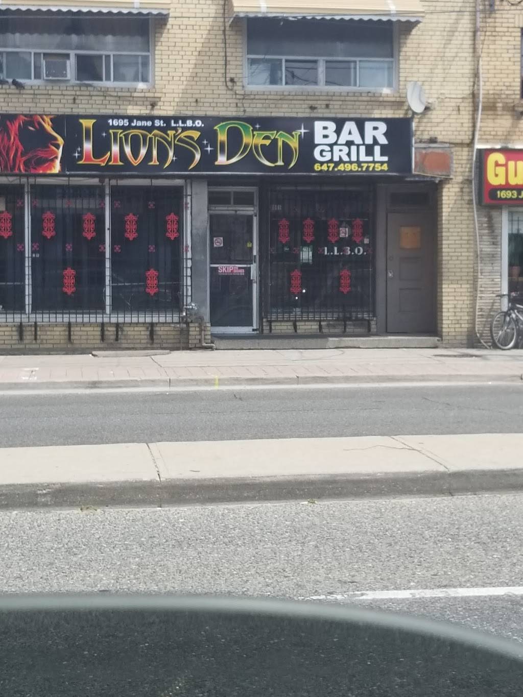Lions Den Bar & Grill | restaurant | 1695 Jane St, North York, ON M9N 2S3, Canada | 6474967754 OR +1 647-496-7754