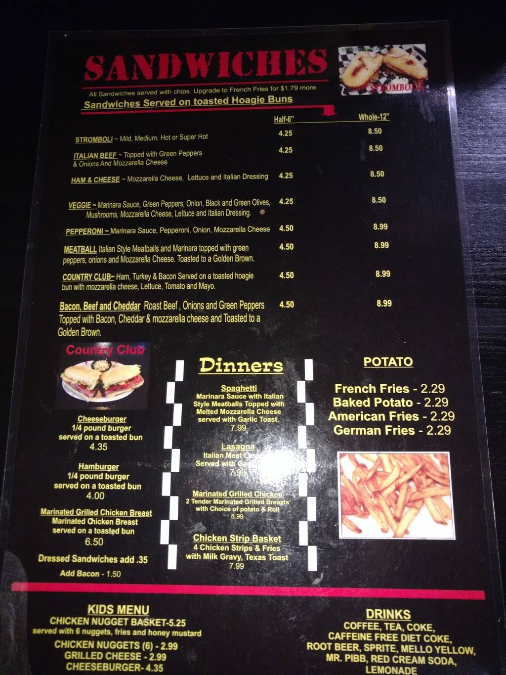 Carolyns Country Pizzeria | restaurant | 6788 IN-161, Gentryville, IN 47537, USA | 8125674444 OR +1 812-567-4444