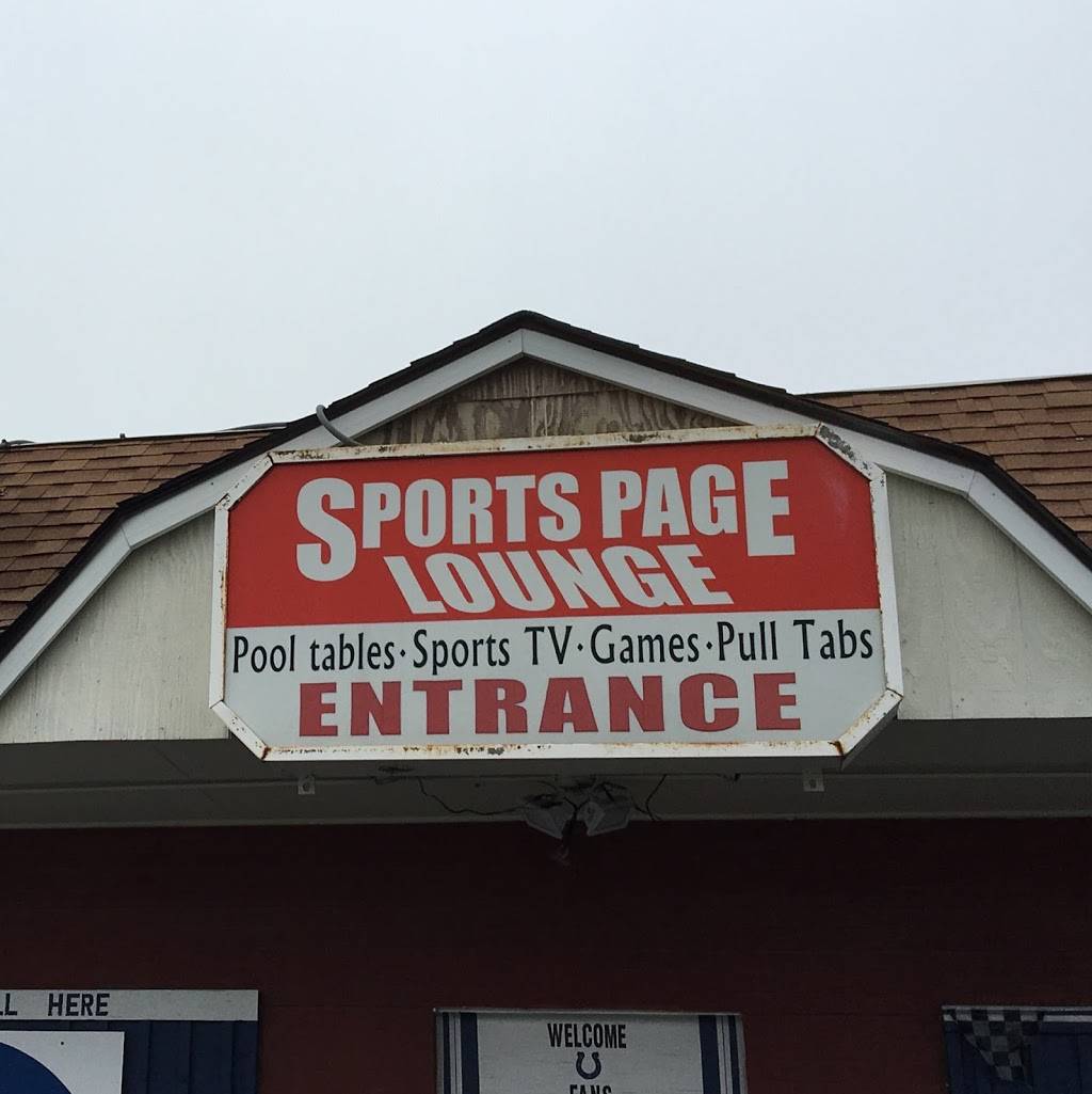 Sports Page Lounge | restaurant | 4603 N Post Rd, Indianapolis, IN 46226, USA | 3178977449 OR +1 317-897-7449