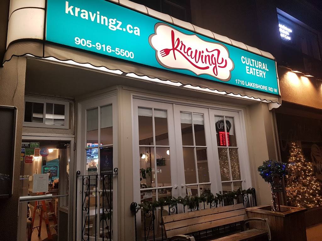 Kravingz | restaurant | 1710 Lakeshore Rd W, Mississauga, ON L5J 1J5, Canada | 9059165500 OR +1 905-916-5500