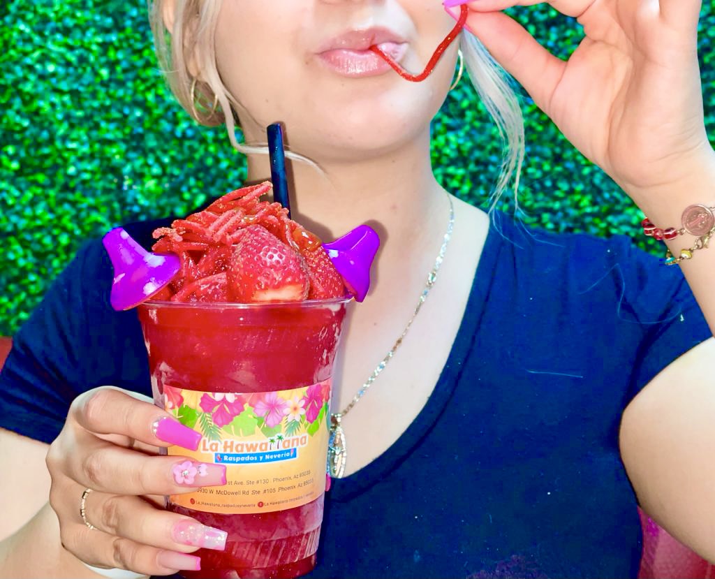 la hawaiiana raspados y neveria #2 | restaurant | 5930 W McDowell Rd suit #105, Phoenix, AZ 85035, USA | 6238498424 OR +1 623-849-8424