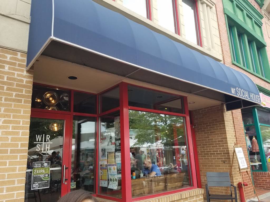 WR SOCIAL HOUSE | restaurant | 25 N Park Square, Marietta, GA 30060, USA | 7707929995 OR +1 770-792-9995