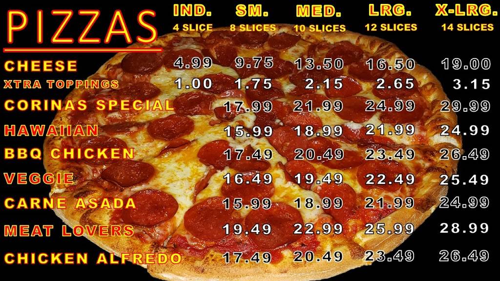 Los Monitos Tacos and Corinas Pizza | meal delivery | 9615 Foothill Blvd, Rancho Cucamonga, CA 91730, USA | 9097580908 OR +1 909-758-0908