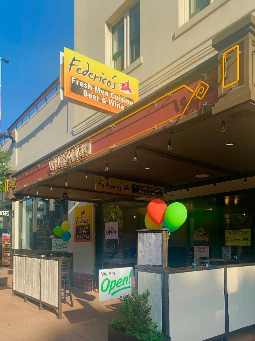 Federicos Fresh Mex Cuisine | restaurant | 851 Higuera St, San Luis Obispo, CA 93401, USA | 8054393890 OR +1 805-439-3890