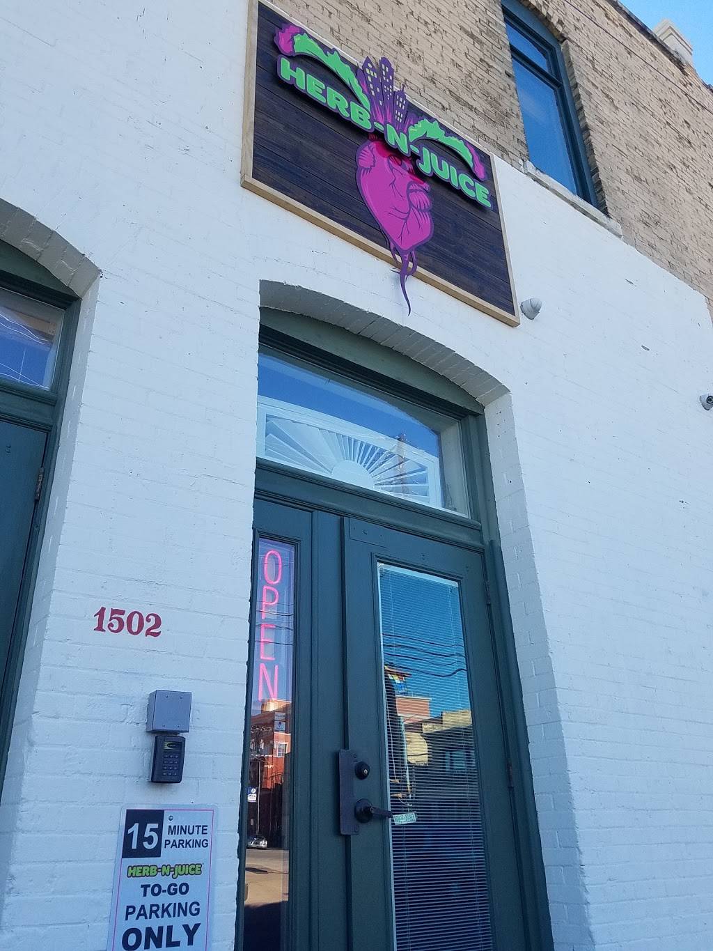 Herb-N-Juice | cafe | 1502 S Flores St Suite 102, San Antonio, TX 78204, USA | 2107246020 OR +1 210-724-6020