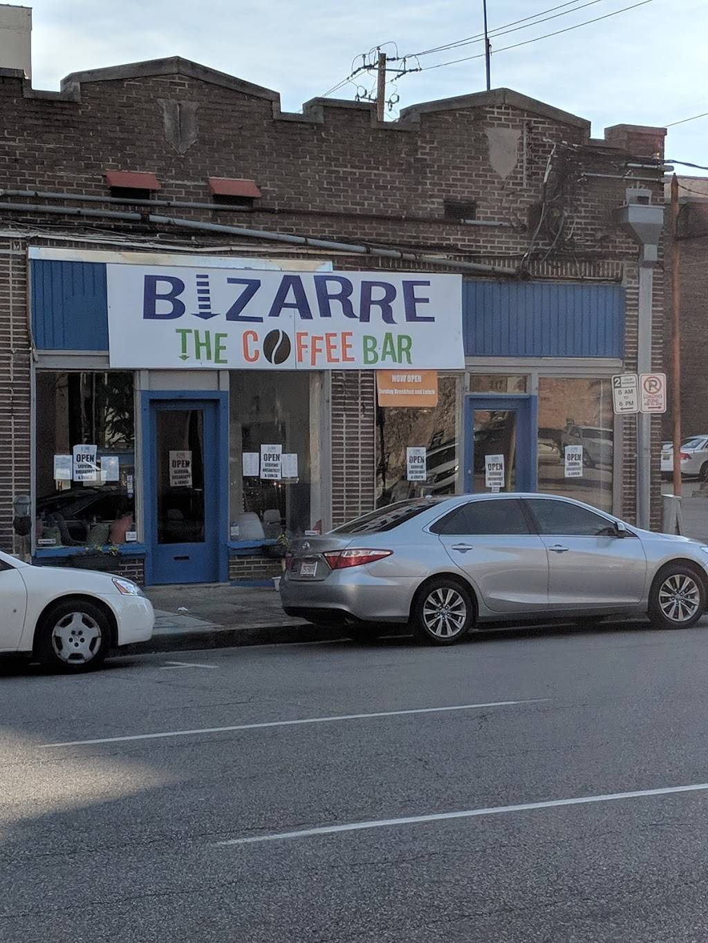 Bizarre The Coffee Bar | restaurant | 217 22nd St N, Birmingham, AL 35203, USA | 2055387100 OR +1 205-538-7100
