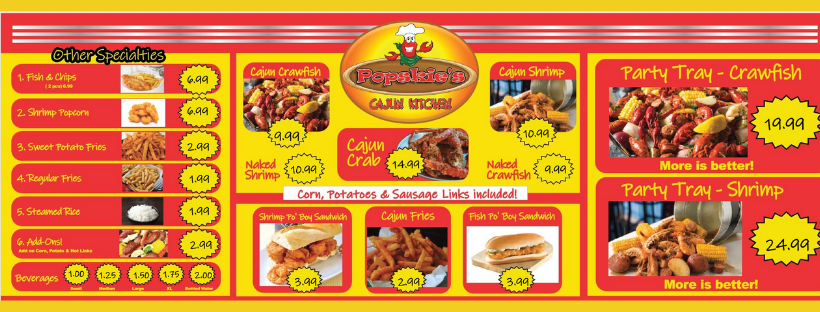Popskies Cajun Kitchen | restaurant | 13790 Bear Valley Rd Ste E3, Victorville, CA 92392, USA | 4422554077 OR +1 442-255-4077