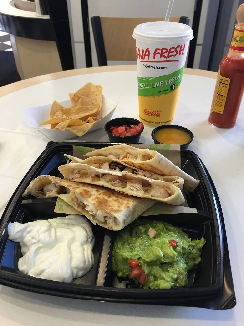 Baja Fresh | restaurant | 7100 Santa Monica Blvd Ste 145, West Hollywood, CA 90046, USA | 3238742216 OR +1 323-874-2216
