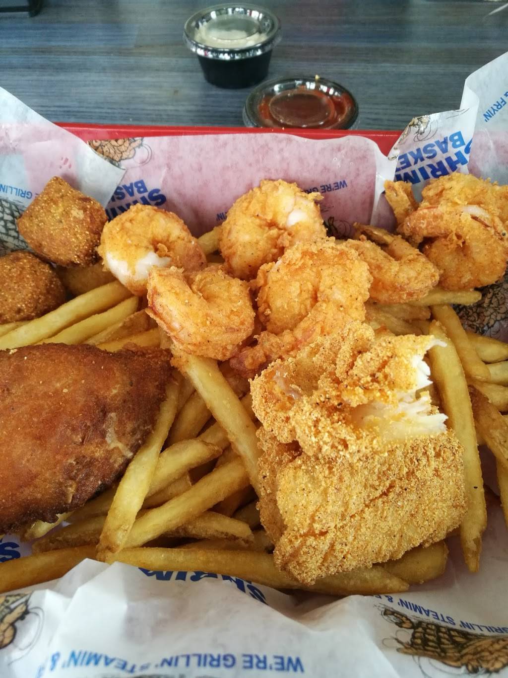 Shrimp Basket | restaurant | 7814 Hwy 72 W, Madison, AL 35758, USA | 2565429700 OR +1 256-542-9700
