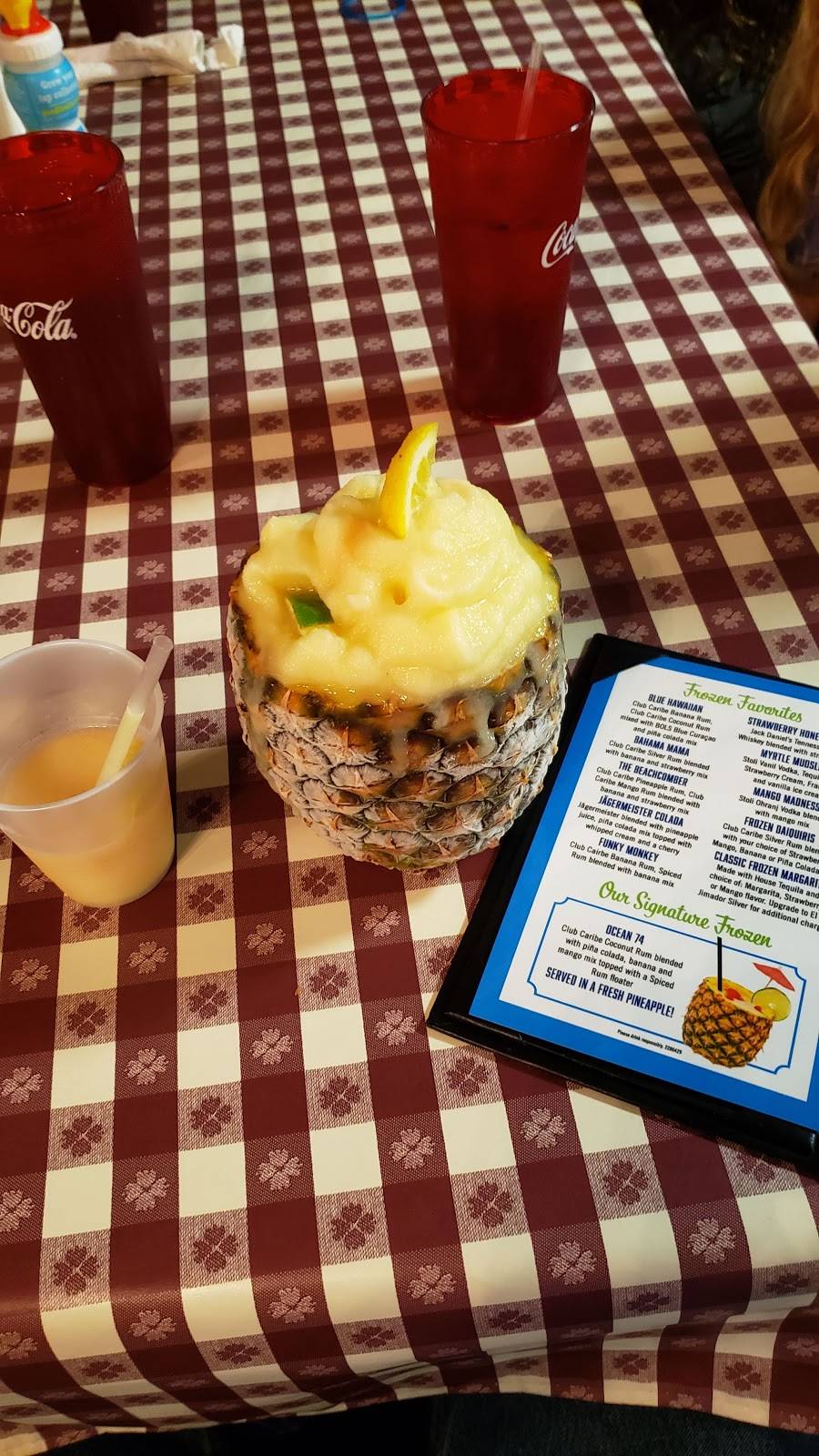 Oceanside 74 Restaurant and Lounge | restaurant | 201 74th Ave N, Myrtle Beach, SC 29572, USA | 8436925183 OR +1 843-692-5183