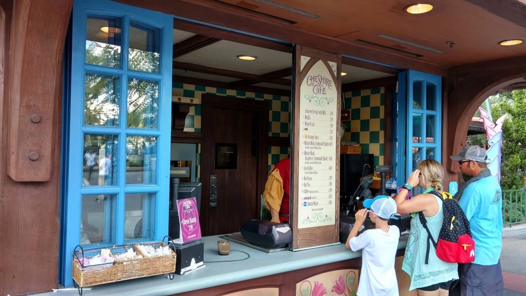 Cheshire Café | restaurant | Magic Kingdom Park, Tomorrowland, Orlando, FL 32836, USA | 4079395277 OR +1 407-939-5277