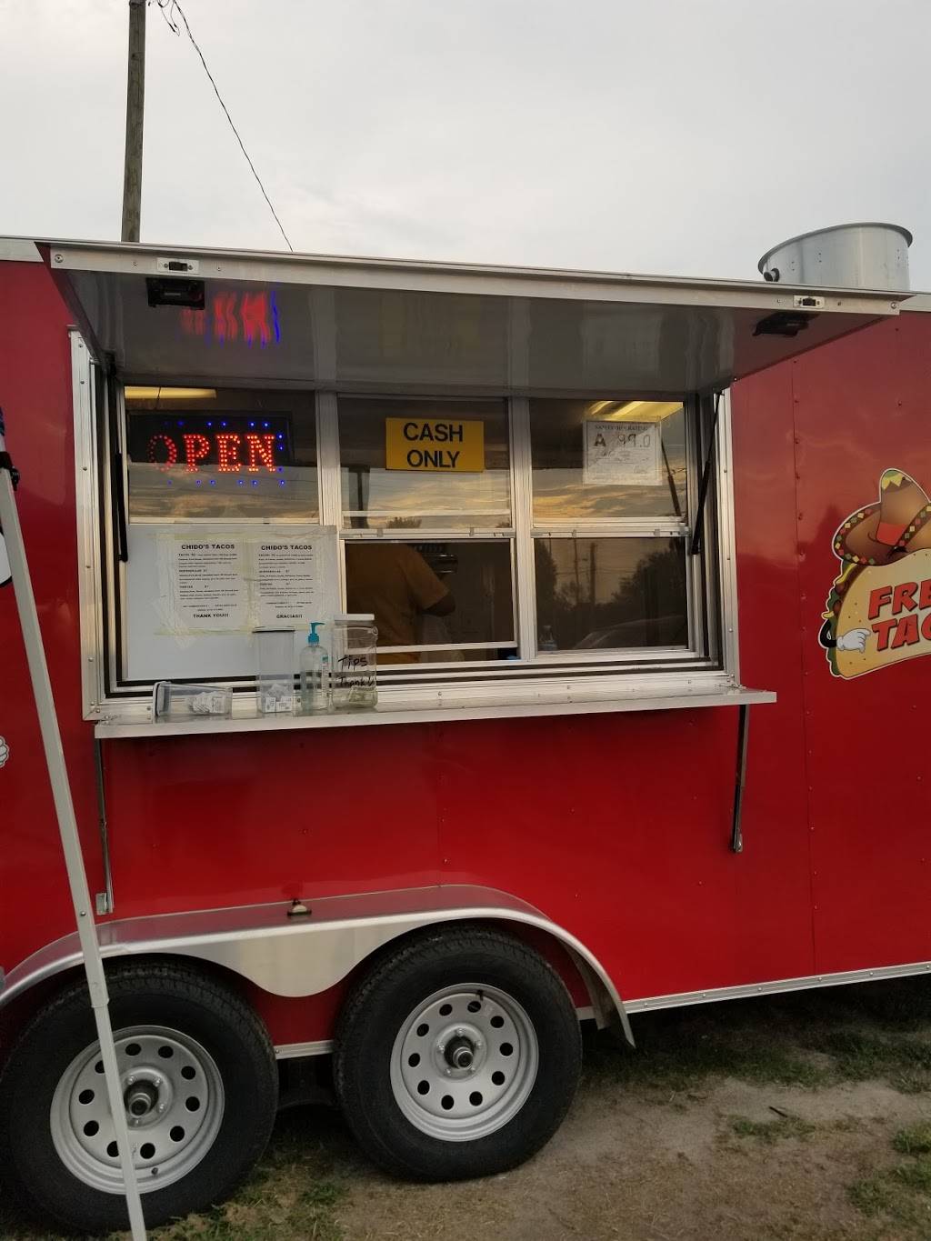 Chidos Taco Truck | restaurant | 3426 Wayne Memorial Dr, Goldsboro, NC 27534, USA | 9192736962 OR +1 919-273-6962