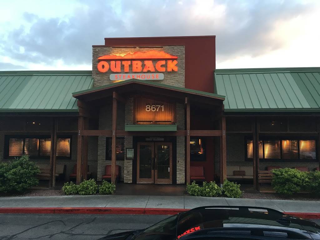 Outback Steakhouse | meal takeaway | 8671 W Sahara Ave, Las Vegas, NV 89117, USA | 7022918000 OR +1 702-291-8000
