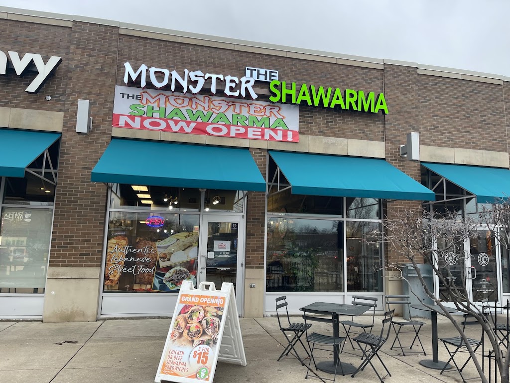 Monster Shawarma | restaurant | 3305 Central Ave, Toledo, OH 43606, USA | 4194075235 OR +1 419-407-5235