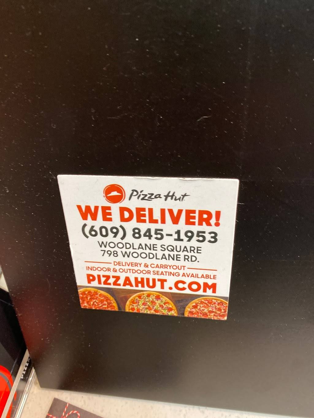 Pizza Hut | meal takeaway | 798 Woodlane Rd Unit #15, Westampton, NJ 08060, USA | 6098451953 OR +1 609-845-1953