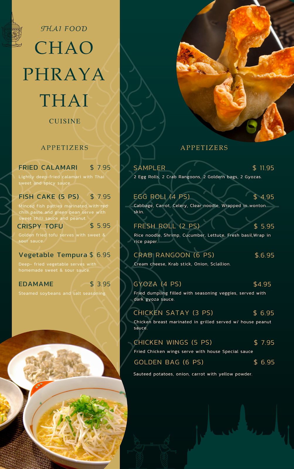 ChaoPhraya Thai Cuisine | restaurant | 9536 Cincinnati Columbus Rd Unit 7, West Chester Township, OH 45241, USA | 5136449345 OR +1 513-644-9345