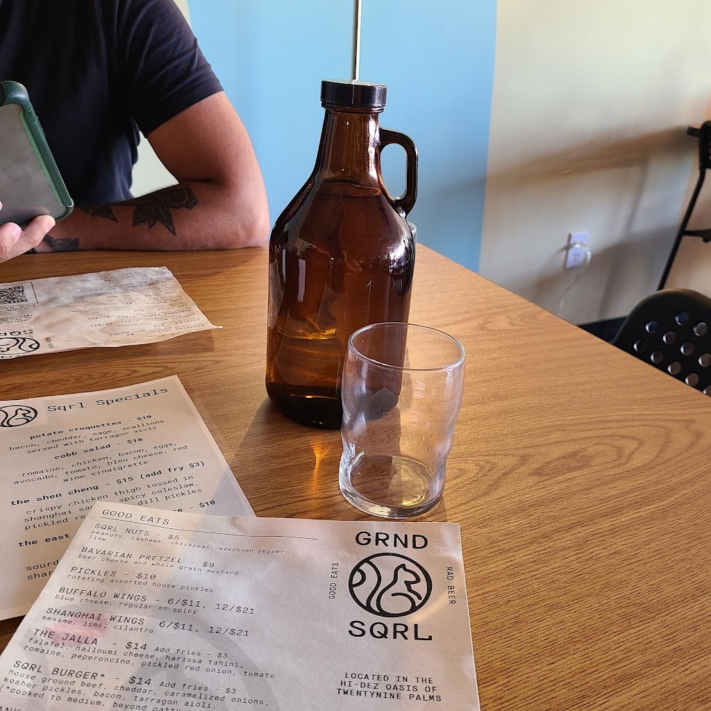 grnd sqrl | restaurant | 73471 Twentynine Palms Highway, Twentynine Palms, CA 92277, USA | 7608001275 OR +1 760-800-1275