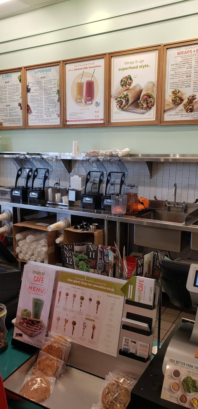 Tropical Smoothie Cafe | restaurant | 2012 Cumberland Ave, Knoxville, TN 37916, USA | 8653129470 OR +1 865-312-9470