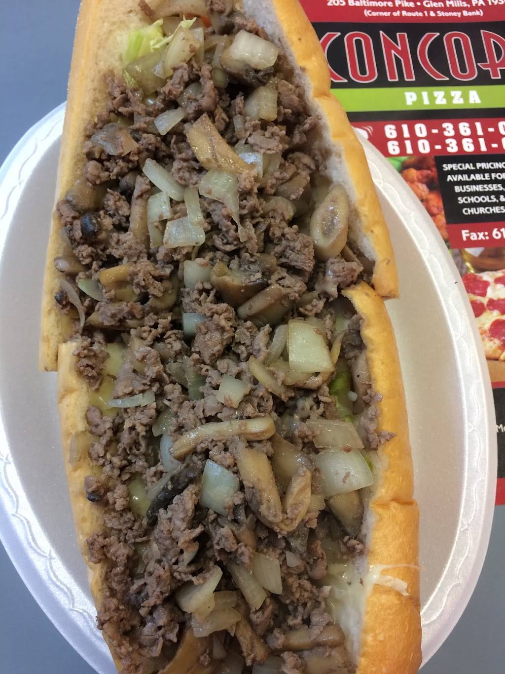 Concord Pizza | restaurant | 205 Baltimore Pike, Glen Mills, PA 19342, USA | 6103610600 OR +1 610-361-0600