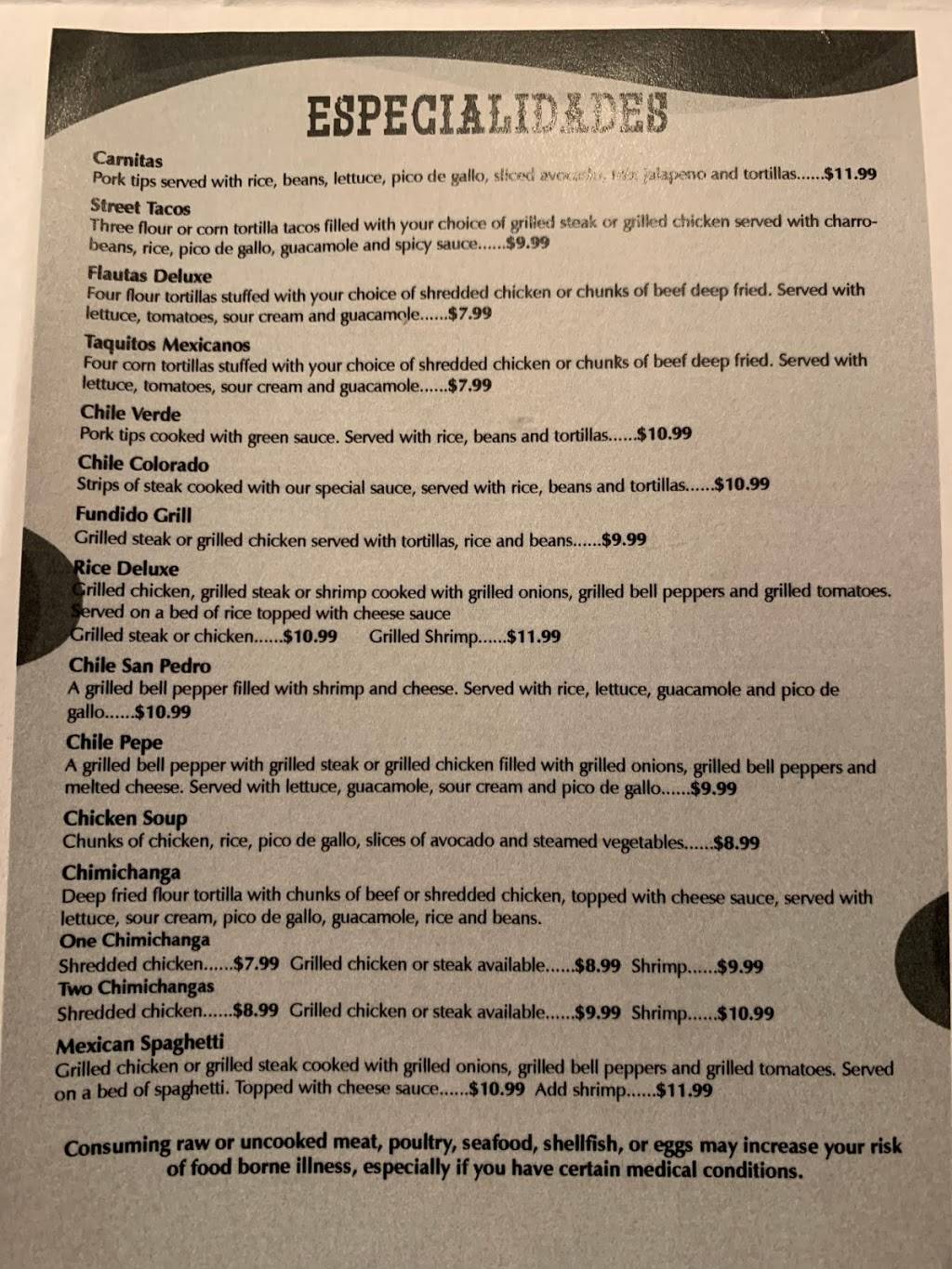 Los Compas Mexican Restaurant | restaurant | 22747 AL-24, Trinity, AL 35673, USA | 2564103523 OR +1 256-410-3523