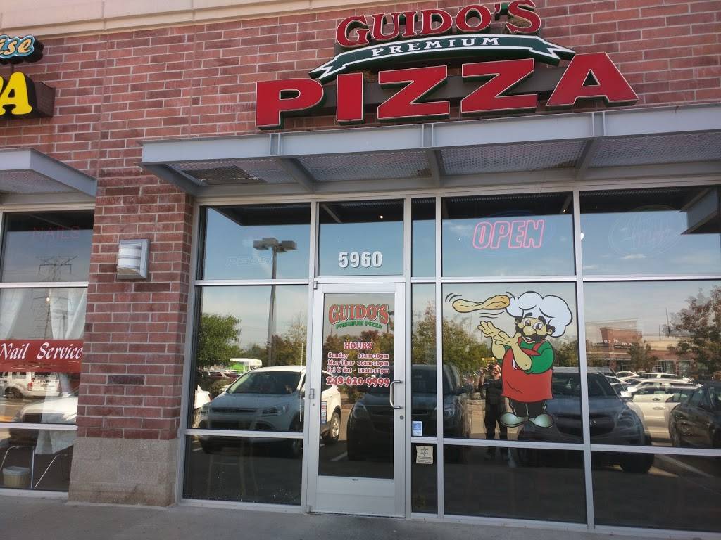 Guidos Premium Pizza Clarkston | restaurant | 5960 Sashabaw Rd, Village of Clarkston, MI 48346, USA | 2486209999 OR +1 248-620-9999