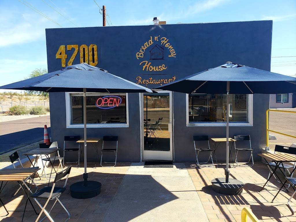 The Bread and Honey House | restaurant | 4700 E Van Buren St, Phoenix, AZ 85008, USA | 6022756996 OR +1 602-275-6996