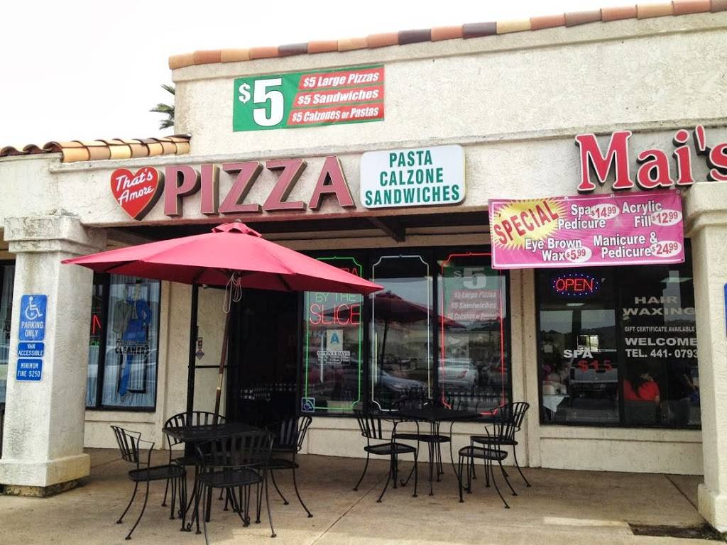 Thats Amore Pizza | restaurant | 2441 Jamacha Road # 104, El Cajon, CA 92019, USA | 6195885566 OR +1 619-588-5566