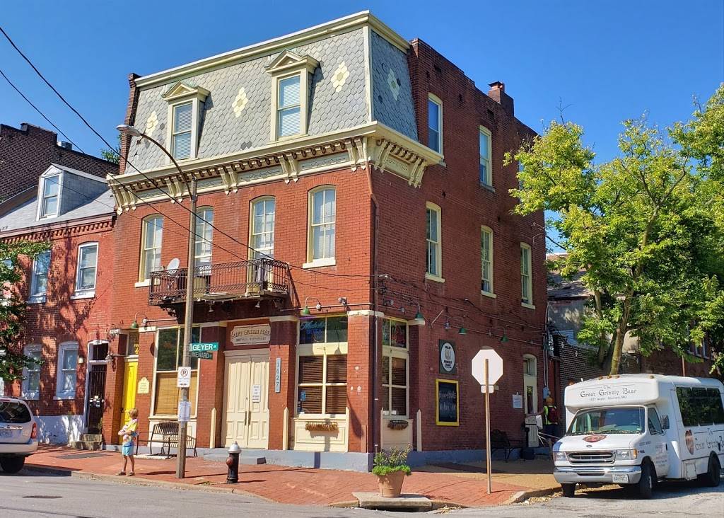 Great Grizzly Bear | restaurant | 1027 Geyer Ave, St. Louis, MO 63104, USA | 3142310444 OR +1 314-231-0444