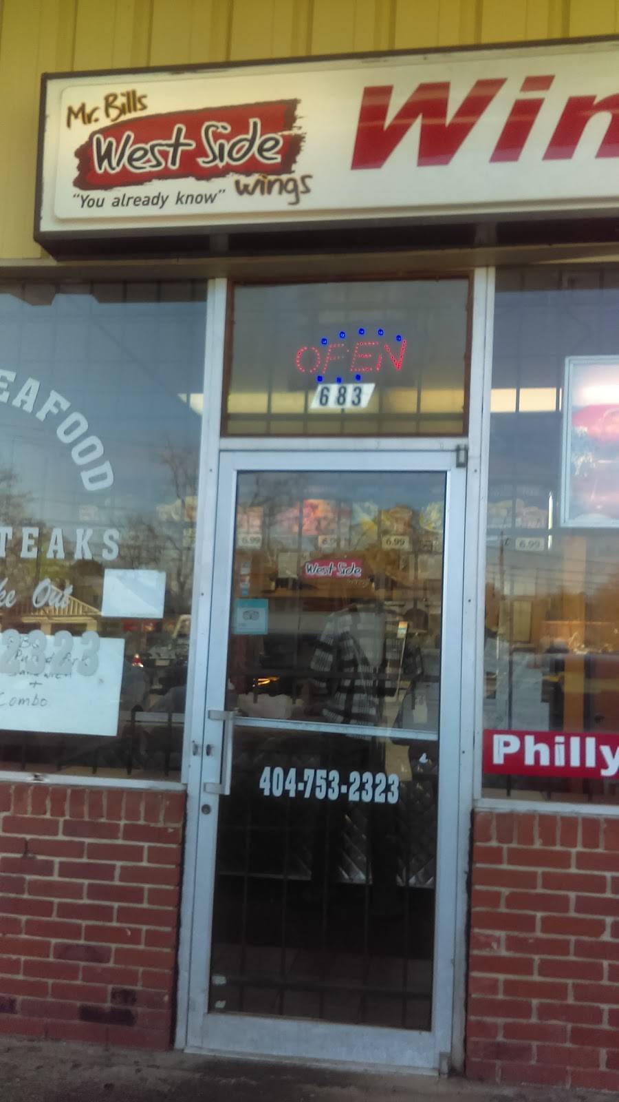 Mr. Bill Westside Wings | restaurant | 683 Cascade Ave SW, Atlanta, GA 30310, USA | 4047532323 OR +1 404-753-2323