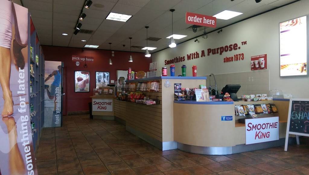 Smoothie King | restaurant | 9220-A S Texas 6, Houston, TX 77083, USA | 2814981308 OR +1 281-498-1308