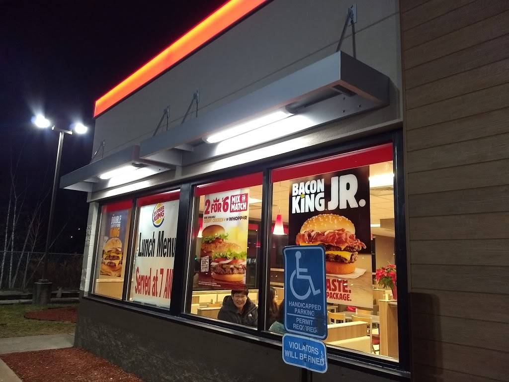 Burger King | restaurant | 75 Reservoir Rd, Vernon, CT 06066, USA | 8608750888 OR +1 860-875-0888