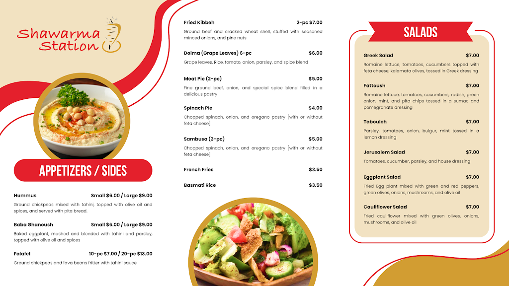 Shawarma Station | restaurant | 9685 Liberia Ave suite 105, Manassas, VA 20110, USA | 7038812142 OR +1 703-881-2142