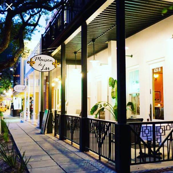 Maison De Lu | restaurant | 626 Washington Ave, Ocean Springs, MS 39564, USA | 2288750032 OR +1 228-875-0032