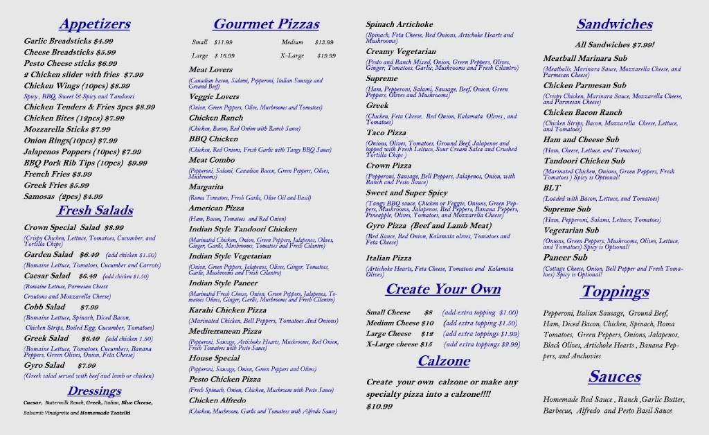 Crown Pizza | meal delivery | 101 SW 41st St, Renton, WA 98057, USA | 2539813744 OR +1 253-981-3744