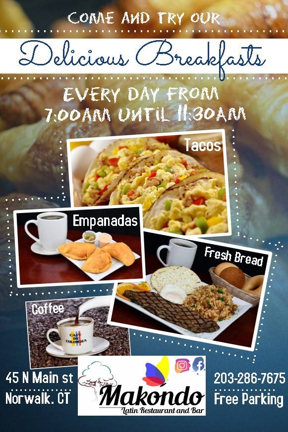 Makondo Latin Restaurant & Bar | restaurant | 45 N Main St, Norwalk, CT 06854, USA | 2032867675 OR +1 203-286-7675